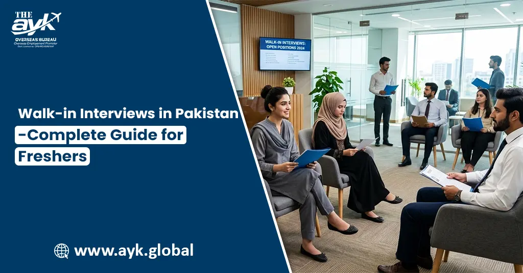 Walk-In Interviews in Pakistan – Complete Guide for Freshers